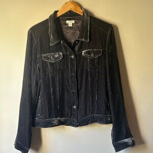 Sundance catalog Velvet jacket